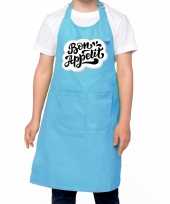 Speelgoed bon appetit keukenchort blauw kinderen